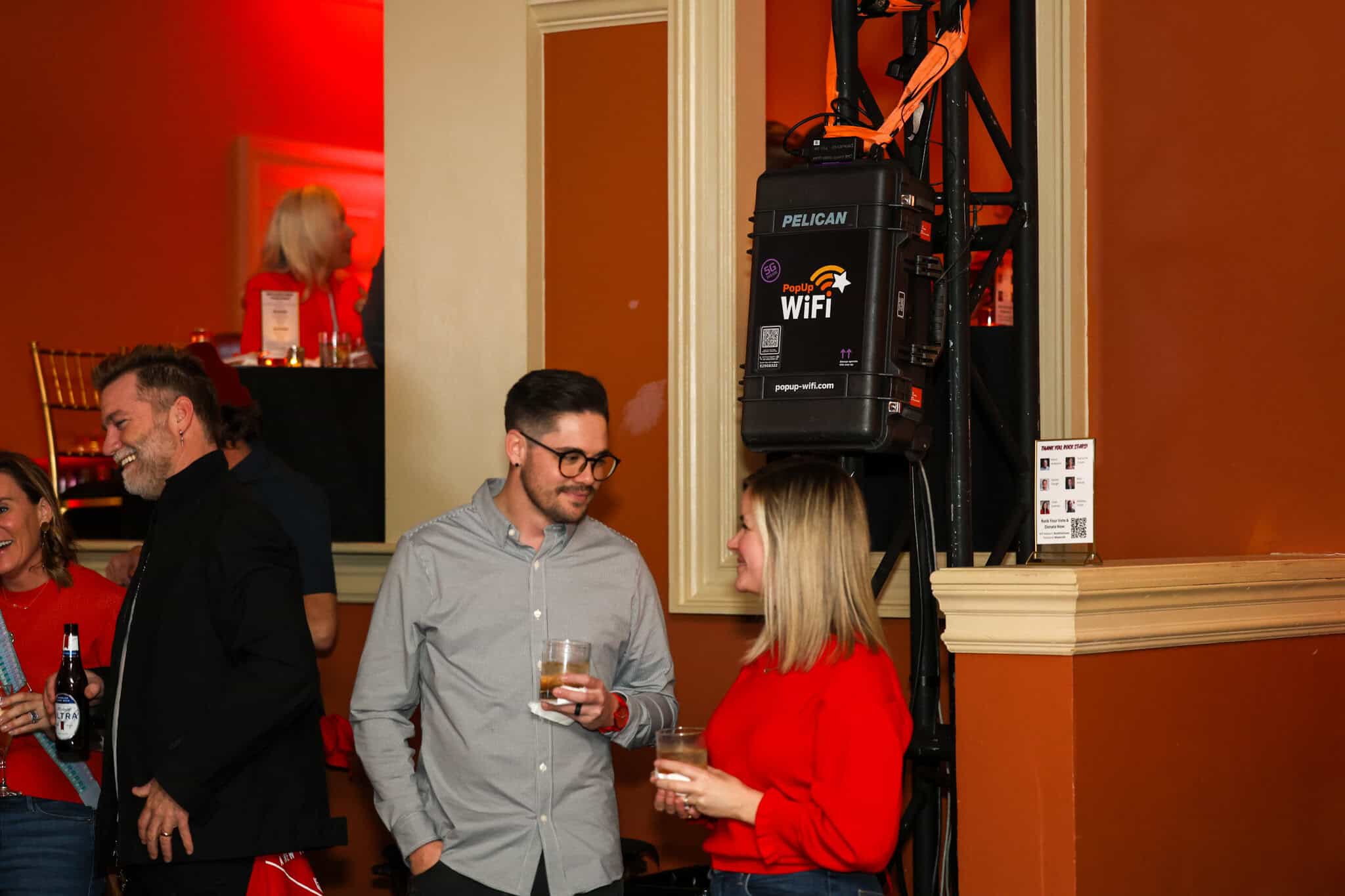 WiFi at an event
