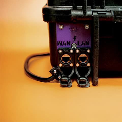 1 x LAN port, 1 x WAN port