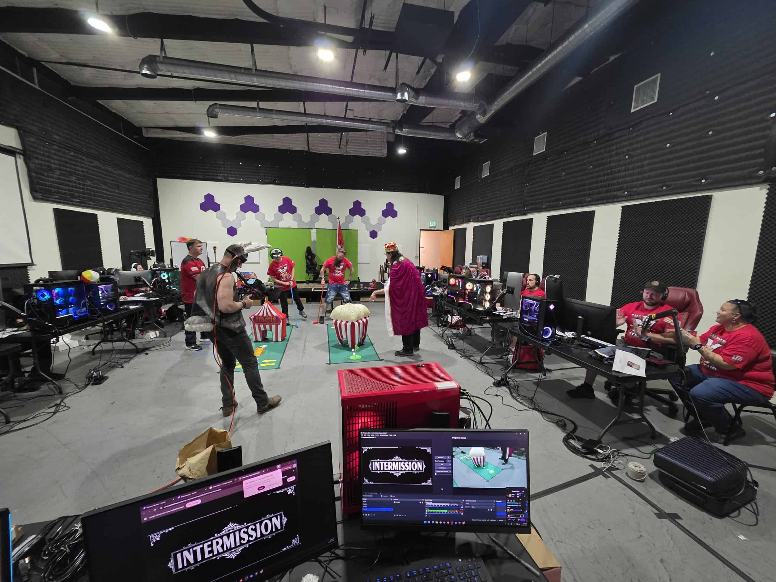 Event live streamed using event internet rental from PopUp WiFi to connect a twitch live streamed fundraiser in California.