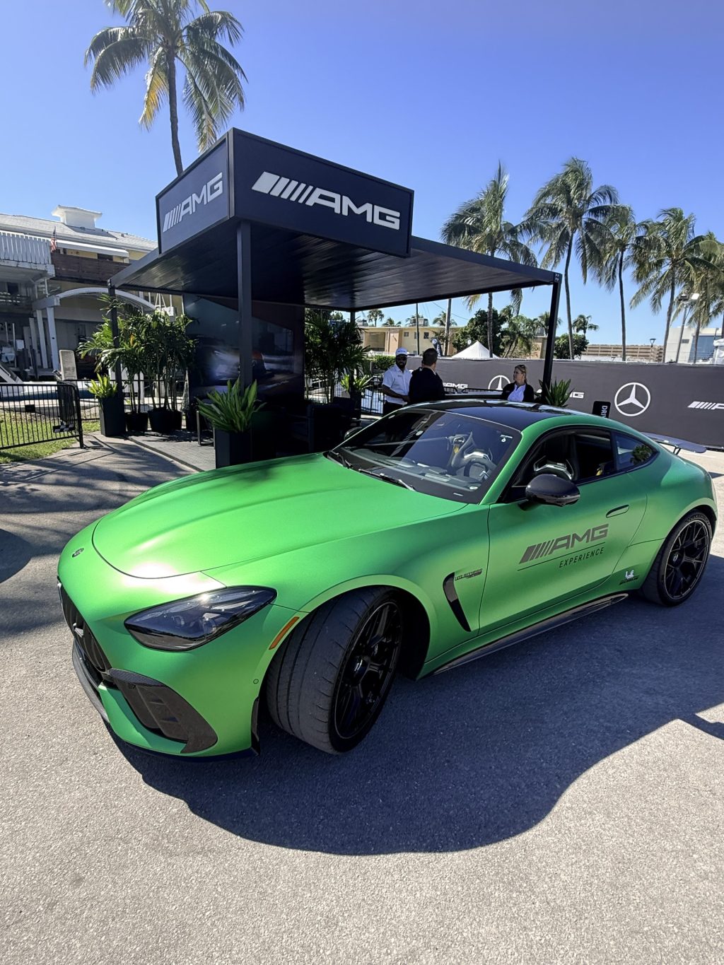 Event WiFi for rent as used at the ExP Hub's Mercedes activation in Florida at the Fort Lauderdale Boat Show