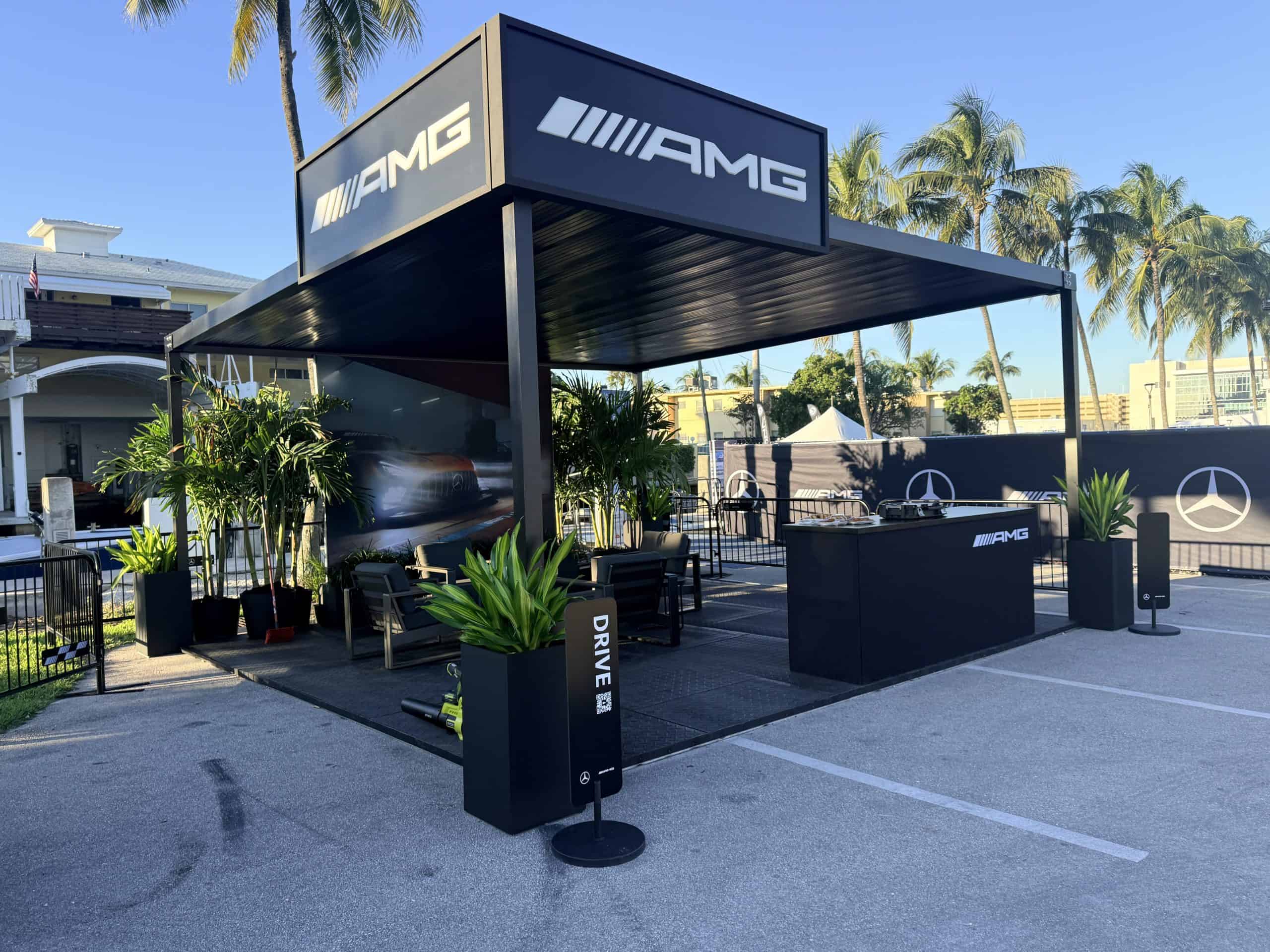 Event internet was rented for this activation area at the Fort Lauderdale Boat Show in Florida