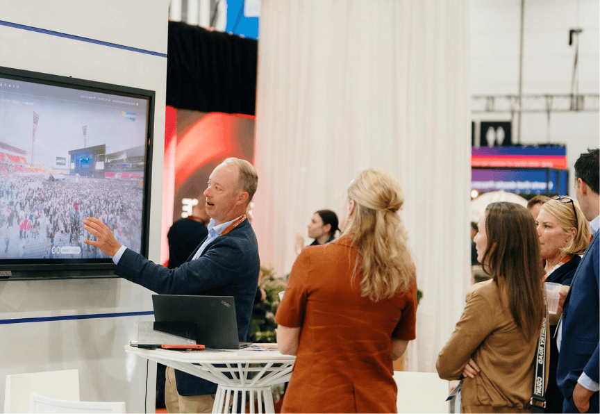 Trade Show Internet for Rent Inside