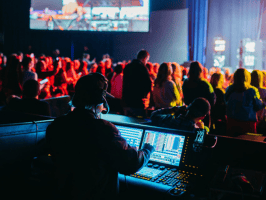 Event Internet Rental at Get Your Teach On Las Vegas bonded cellular for AV production back of house