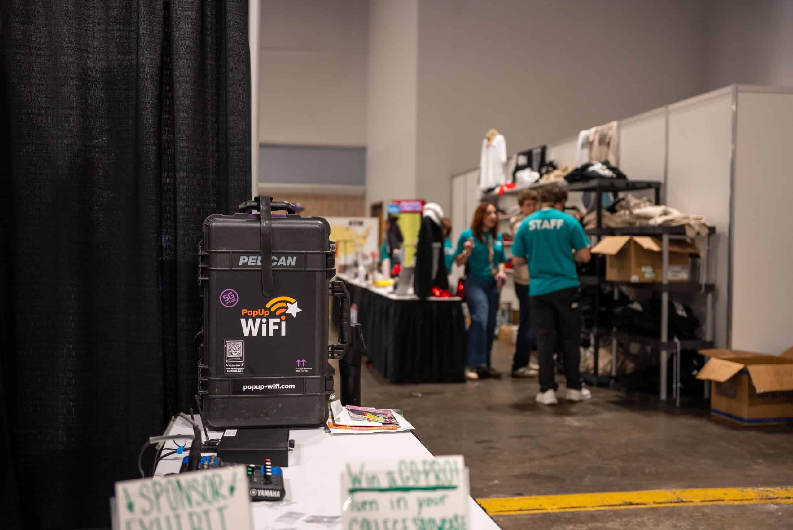 Beast Mach 3 at a Convention Center supporting BOH devices