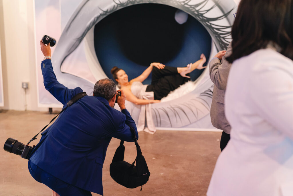 Guest WiFi network in use at Erin Go Glam event in Washington DC