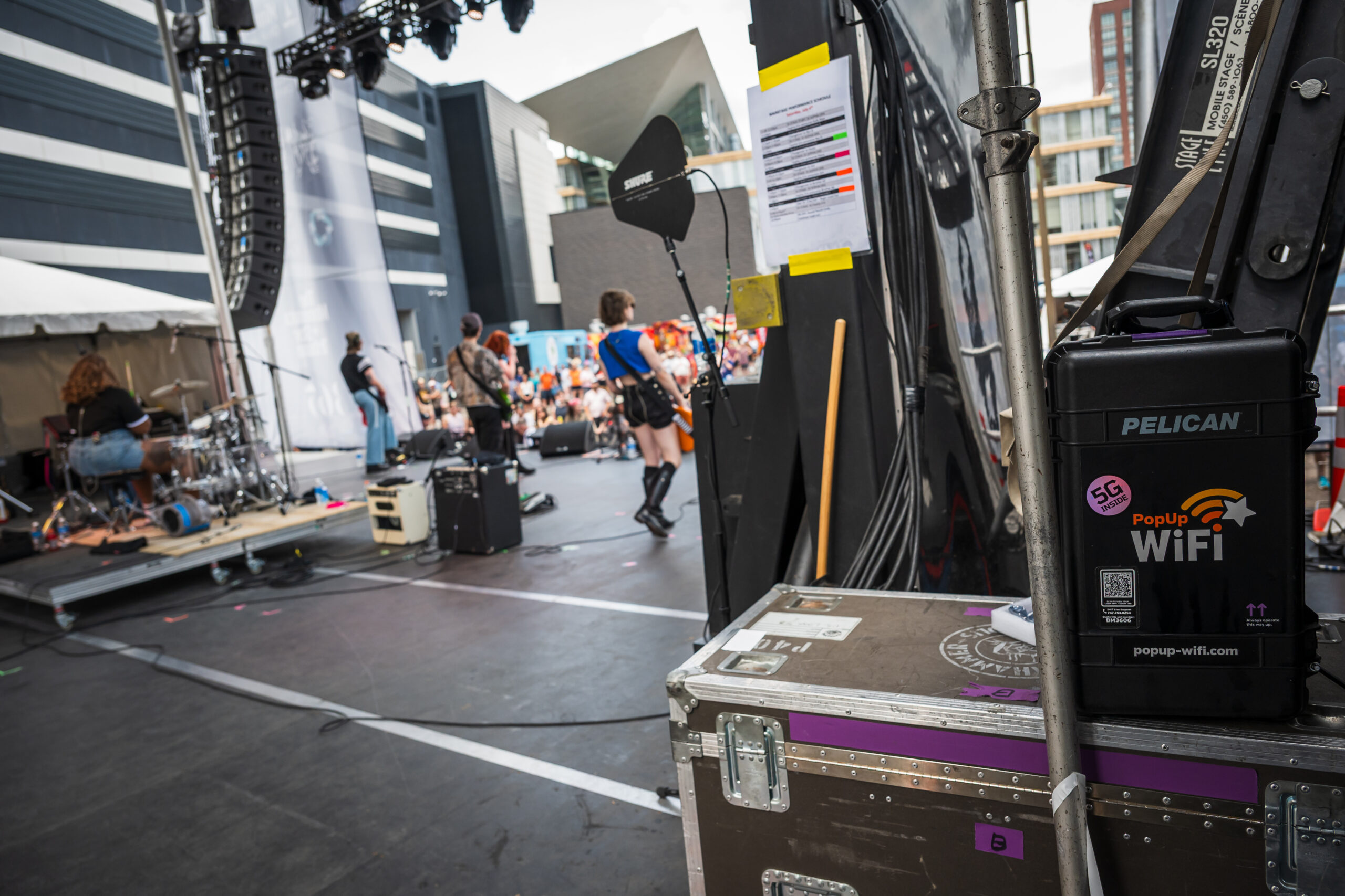 Production team relies on PopUp WiFi for real-time event coordination at Taste of Minnesota.