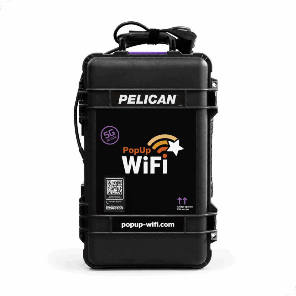 PopUp WiFi Beast Mach 3 for reliable event WiFi