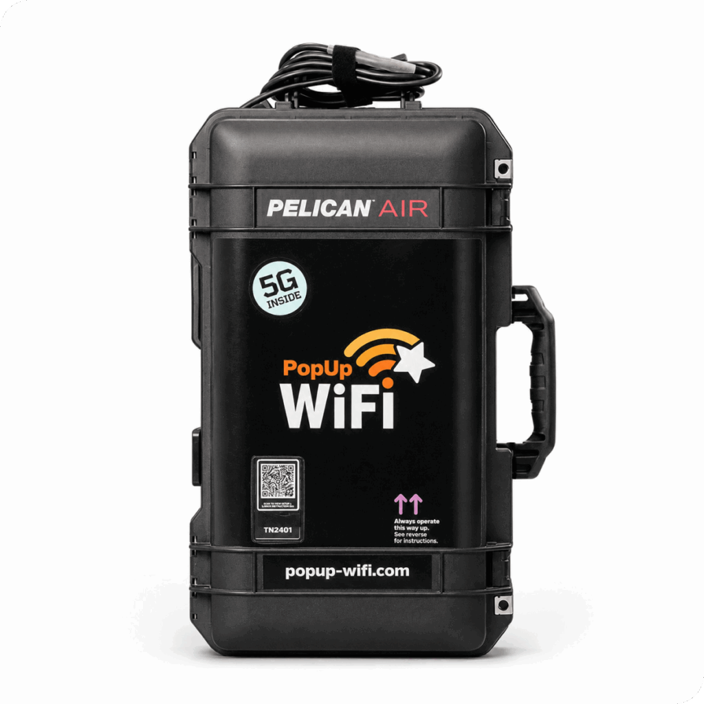 PopUp WiFi Titan Unit for event WiFi